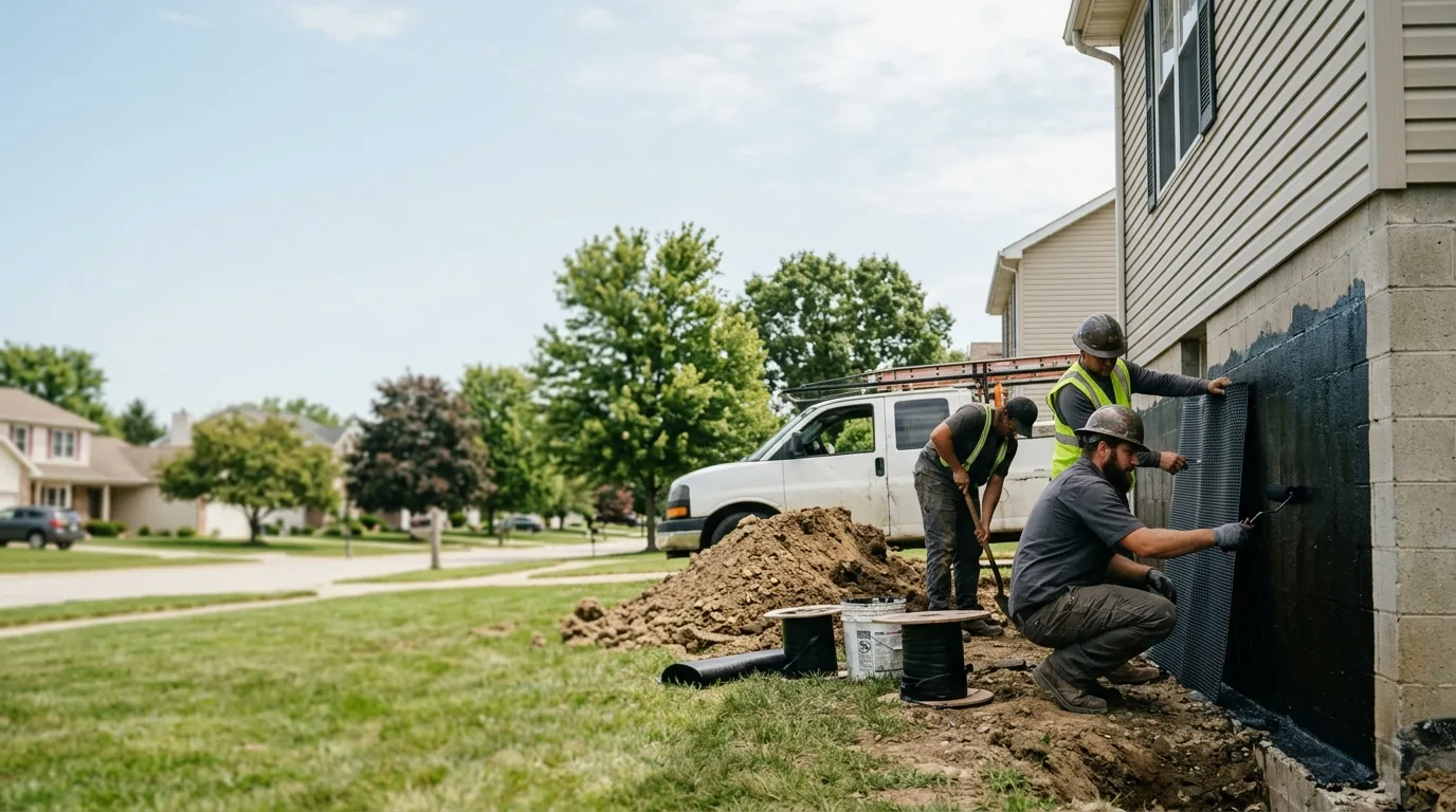 Basement Waterproofing in Fairview Heights, IL near me